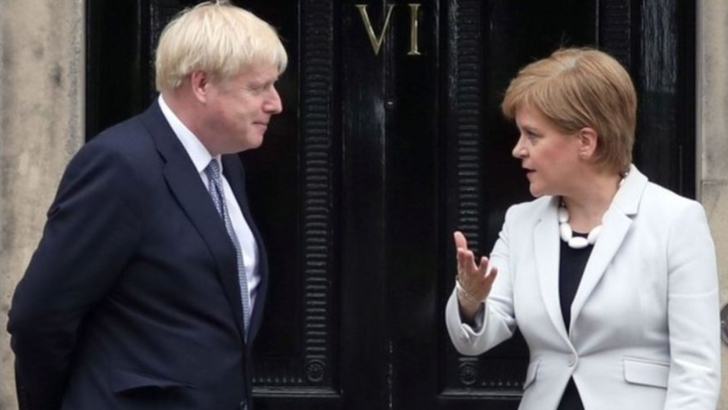 Marea Britanie vs Scoția. Boris Johnson și Nicola Sturgeon